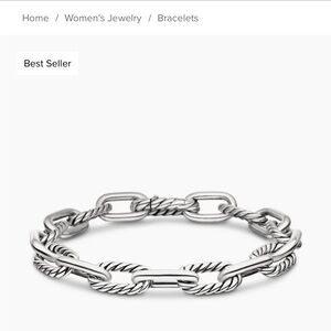 David Yurman Madison Chain Bracelet Silver
